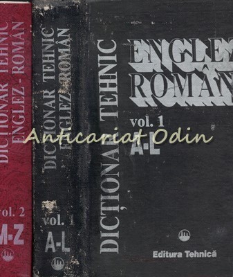 Dictionar Tehnic Englez-Roman I, II (A-L, M-Z) - Gabriela Niculescu foto