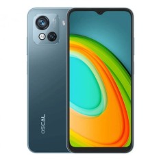 Telefon mobil Oscal C80 Albastru, 4G, IPS 6.5 HD+ 90Hz, 14GB RAM (8GB + 6GB extensibili), 128GB ROM, Android 12, T606 OctaCore, 5180mAh, Dual SIM