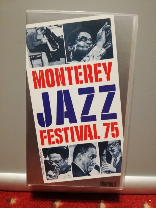 caseta VHS originala MONTEREY JAZZ FESTIVAL &#039;75 (1993/Storyville/UK) - Jazz/Noua