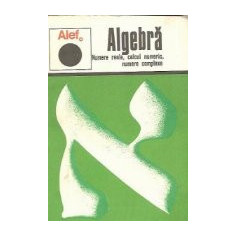 Algebra - Numere reale, calcul numeric, numere complexe (ALEF)