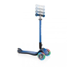 Trotineta pliabila Globber Elite Deluxe Lights Albastru foto
