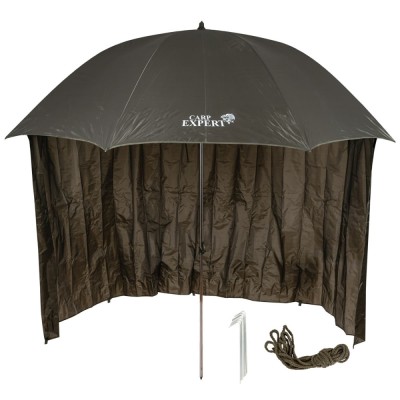 Umbrela cu Paravan Carp Expert, 250cm foto