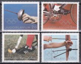 Iugoslavia 1980 - Jocurile Olimpice - Moscova, MNH, Nestampilat