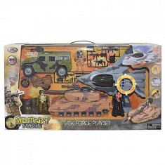 Set de vehicule militare cu figurine, Hero Combat, 26 piese