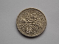 SIX PENCE 1961 GBR