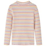 Tricou de copii cu m&acirc;neci lungi, ocru, 92