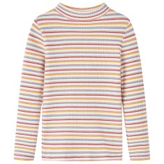 Tricou de copii cu m&acirc;neci lungi, ocru, 92