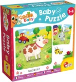 Lisciani Puzzle - La ferma - Jucarie perfecta pentru dezvoltarea copiilor