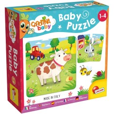 Lisciani Puzzle - La ferma - Jucarie perfecta pentru dezvoltarea copiilor
