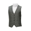 Vesta Barbati Slim Verde Carouri Lana 100% VE02 Elegant Smart-Casual Business Fabricat in Romania