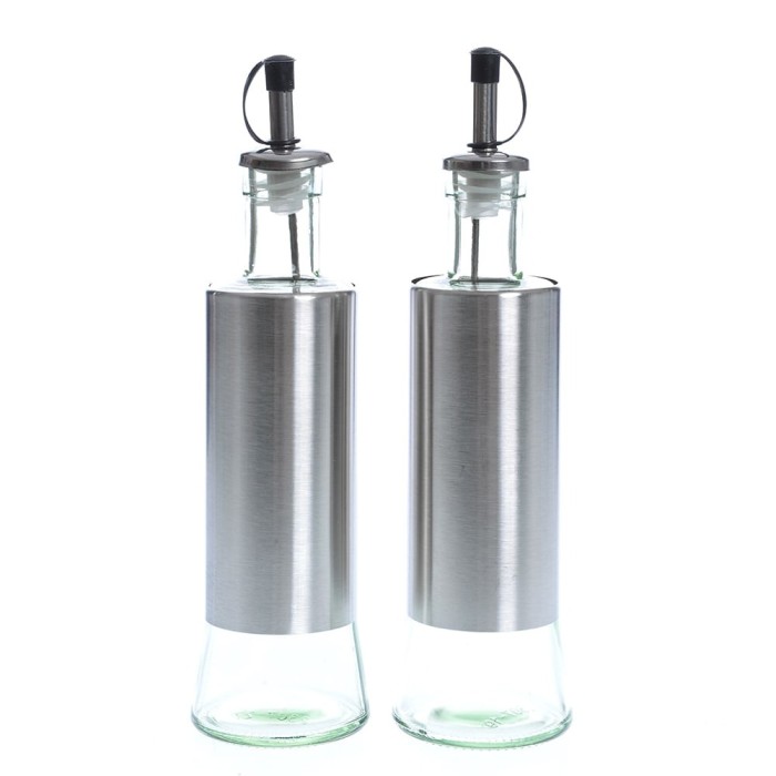 Set 2 oliviere din sticla