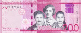 Bancnota Republica Dominicana 200 Pesos Dominicanos 2022 - P191 UNC