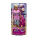 BARBIE MYSTERIES DETECTIVI PE PLAJA PAPUSA KEN CU ACCESORII