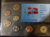 Seria completata monede - Norway , 7 monede, Europa