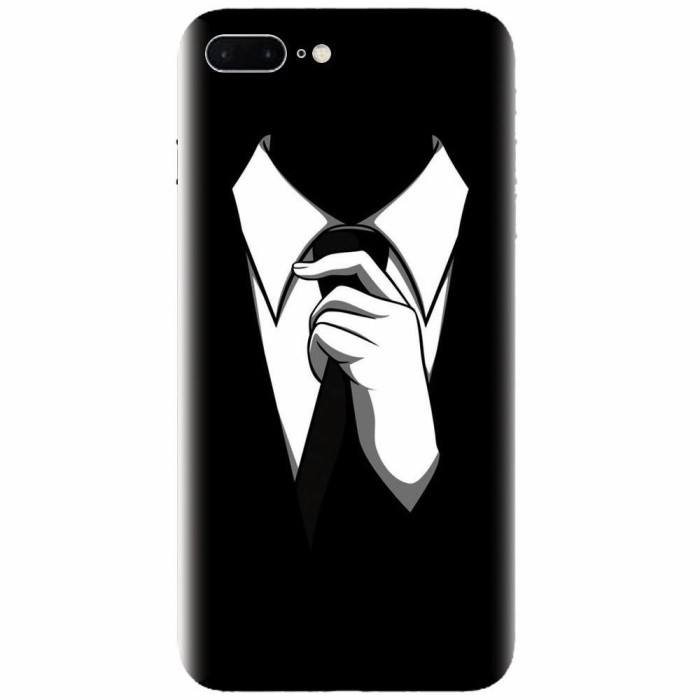 Husa silicon pentru Apple Iphone 8 Plus, Suit