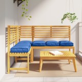 vidaXL Cousintele Palet pentru loc de șezut, set de 6 buc, Royal Blue, 40x40x8 cm, fabricat din Oxford.
