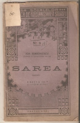 Sarea-Ion Simionescu 1923 foto