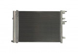 Condensator climatizare Hyundai I20, 09.2008-12.2012, motor 1.2, 57 kw benzina, cutie manuala, full aluminiu brazat, 530(485)x355x17 mm, cu uscator s, SRLine