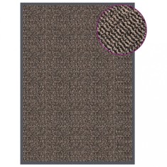 vidaXL Covoraș de intrare cu smocuri, maro &icirc;nchis, 60x90 cm