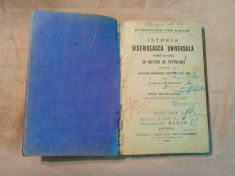 ISTORIA BISERICEASCA UNIVERSALA pana la 1054 - Ioan Mihalcescu - 1919, 296 p. foto