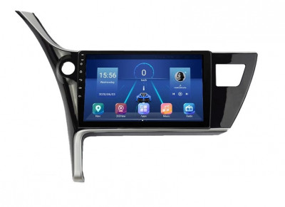 Navigatie Auto Multimedia cu GPS Toyota Corolla (2017 - 2020), Android, Display 9 inch, 2GB RAM +32 GB ROM, Internet, 4G, Aplicatii, Waze, Wi-Fi, USB, foto