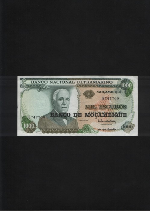 Mozambique Mozambic 1000 escudos 1972 seria747700