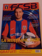 Revista fotbal - &amp;quot;FCSB&amp;quot; revista oficiala a FC Steaua Bucuresti (nr.8/2009) foto