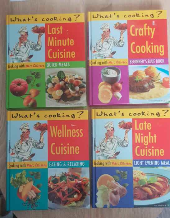 4 x Cooking with Marc Ollivaux: Last Minute Cuisine*Wellness*Late Night*Crafty