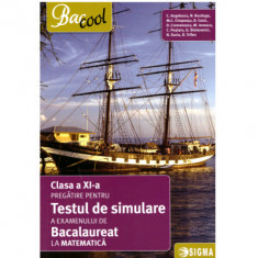 Pregatire pentru testul de simulare a examenului de bacalaureat la matematica Clasa a 11-a. 2017 - Constantin Angelescu
