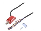 Limitator cursă rolă metalică &Oslash;11,6mm NC x2 NO 1,5A IP68