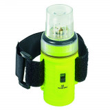 Lanternă FLASH ambarcațiune 4 LED Galben Fluo, Plastimo