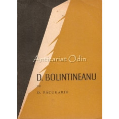 D. Bolintineanu - D. Pacurariu