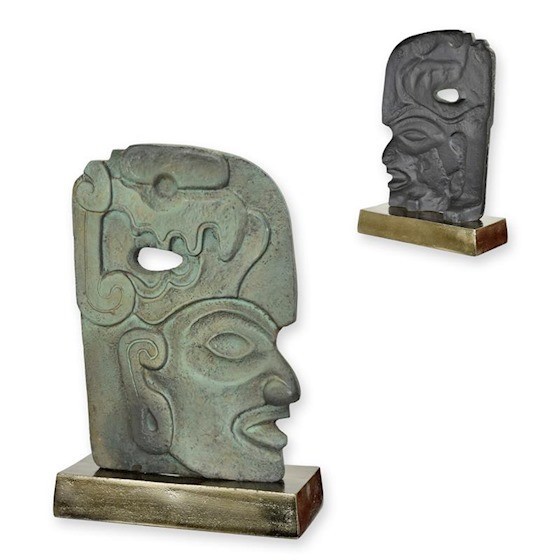 Hacha-statueta ceremoniala din aluminiu PI-25