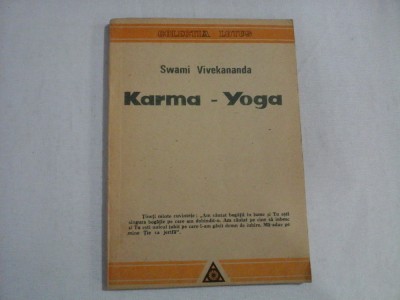 KARMA-YOGA - SWAMI VIVEKANANDA foto