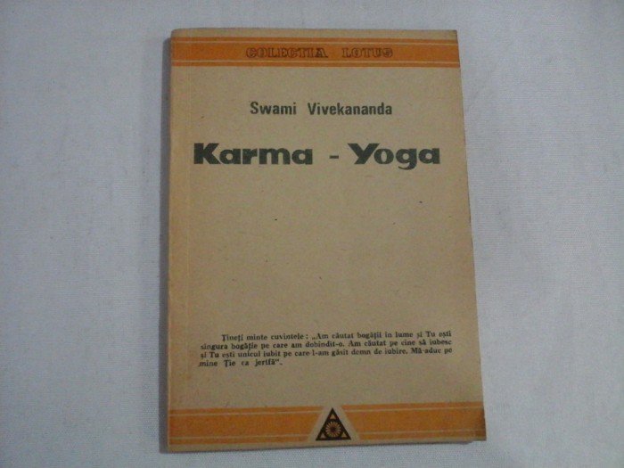 KARMA-YOGA - SWAMI VIVEKANANDA