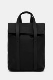 Rains rucsac 12780 2 Way Tote Backpack Mini culoarea negru, mare, uni, 12780