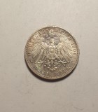 Germania 3 Mark Marci 1908 A Prusia Patina Frumoasa