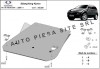 Scut metalic cutie viteze SsangYong Kyron fabricat incepand cu 2005 APS-00,020, SCUT PROTECTION