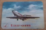 C9 - 1970 - Calendar de buzunar - aviatie - reclama TAROM