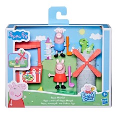 Set de joaca cu 2 figurine si accesorii, Peppa Pig, Mini Golf, F4392