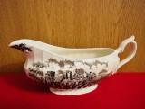 SOSIERA DIN PORTELAN ENGLEZESC- &quot;ROYAL MAIL&quot; FINE STAFFORDSHIRE IRONSTONE