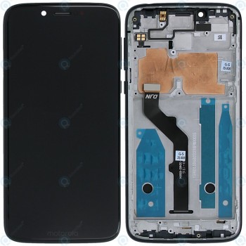 Motorola Moto G7 Play (XT1952) Unitate de afișare completă negru &amp;icirc;nstelat 5D68C13298 foto