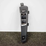 Panou Butoane BMW 5 Touring F11 2015, OEM 9202951, Buton Start Stop, Componenta Electrica Argintie