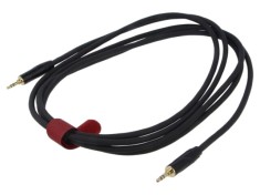 Cablu Jack 3,5mm stereo, 3m, negru, REDS MUSIC