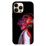 Husa compatibila cu Apple iPhone 13 Pro Max model Live action Rick, Silicon, TPU, Viceversa, Transparent, Carcasa