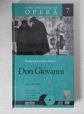 Don Giovanni - Mozart - Mari Spectacole de Opera nr 7 - Biblioteca Adevarul - CD + DVD + Carte/brosura de prezentare foto