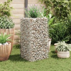 vidaXL Strat &icirc;nălțat gabion, 50 x 50 x 100 cm, oțel