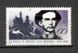 Germania.1986 100 ani moarte Regele Ludwig II MG.611, Nestampilat