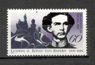 Germania.1986 100 ani moarte Regele Ludwig II MG.611