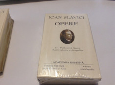 Ioan Slavici - Opere VII -Publicistica literara. Scrieri istorice si etnografice foto